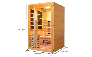 Apex 1-2 Person Steam & Infrared Sauna
