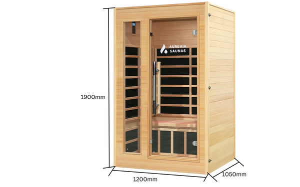Ember 2 Person Low EMF Infrared Sauna