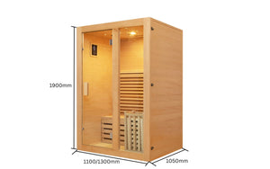 Nimbus 1 People/2 People Traditional Steam Sauna