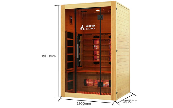 EmberPro 2 Person Infrared & Full spectrum heater Sauna