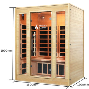 Ember 3 Person Low EMF Infrared Sauna
