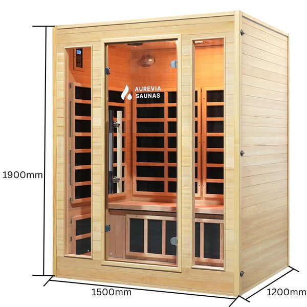 Ember 3 Person Low EMF Infrared Sauna