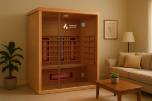 EmberPro 3 Person Low EMF Infrared & Full spectrum heater Sauna