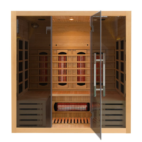 EmberPro 4 Person Low EMF Infrared & Full spectrum heater Sauna