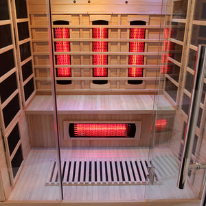 EmberPro 3 Person Low EMF Infrared & Full spectrum heater Sauna