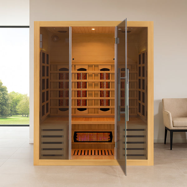 EmberPro 4 Person Low EMF Infrared & Full spectrum heater Sauna