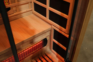 EmberPro Single Low EMF Infrared & Full spectrum heater Sauna