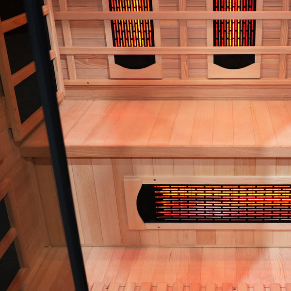 EmberPro 3 Person Low EMF Infrared & Full spectrum heater Sauna