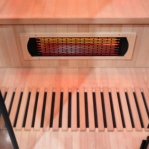 EmberPro 3 Person Low EMF Infrared & Full spectrum heater Sauna