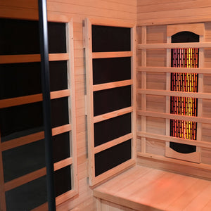 EmberPro 3 Person Low EMF Infrared & Full spectrum heater Sauna