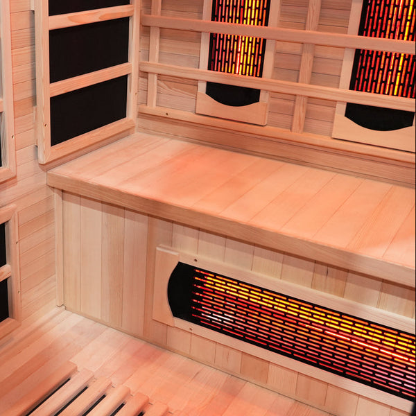EmberPro 3 Person Low EMF Infrared & Full spectrum heater Sauna