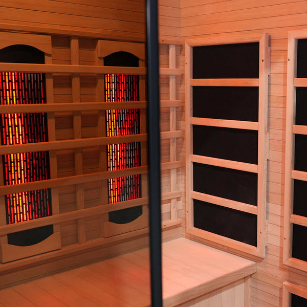 EmberPro 3 Person Low EMF Infrared & Full spectrum heater Sauna