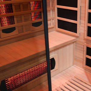 EmberPro 3 Person Low EMF Infrared & Full spectrum heater Sauna