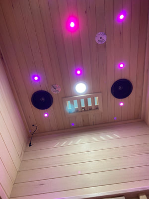 EmberPro Single Low EMF Infrared & Full spectrum heater Sauna