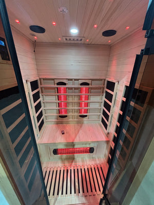 EmberPro 2 Person Infrared & Full spectrum heater Sauna