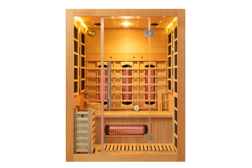 Apex 3 Person Steam & Infrared Sauna