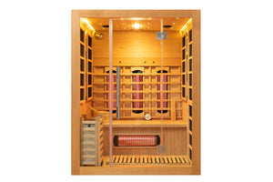 Apex 3 Person Steam & Infrared Sauna