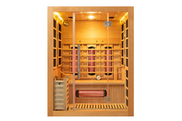 Apex 3 Person Steam & Infrared Sauna
