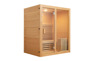 Nimbus 3 Person Traditional Steam Sauna