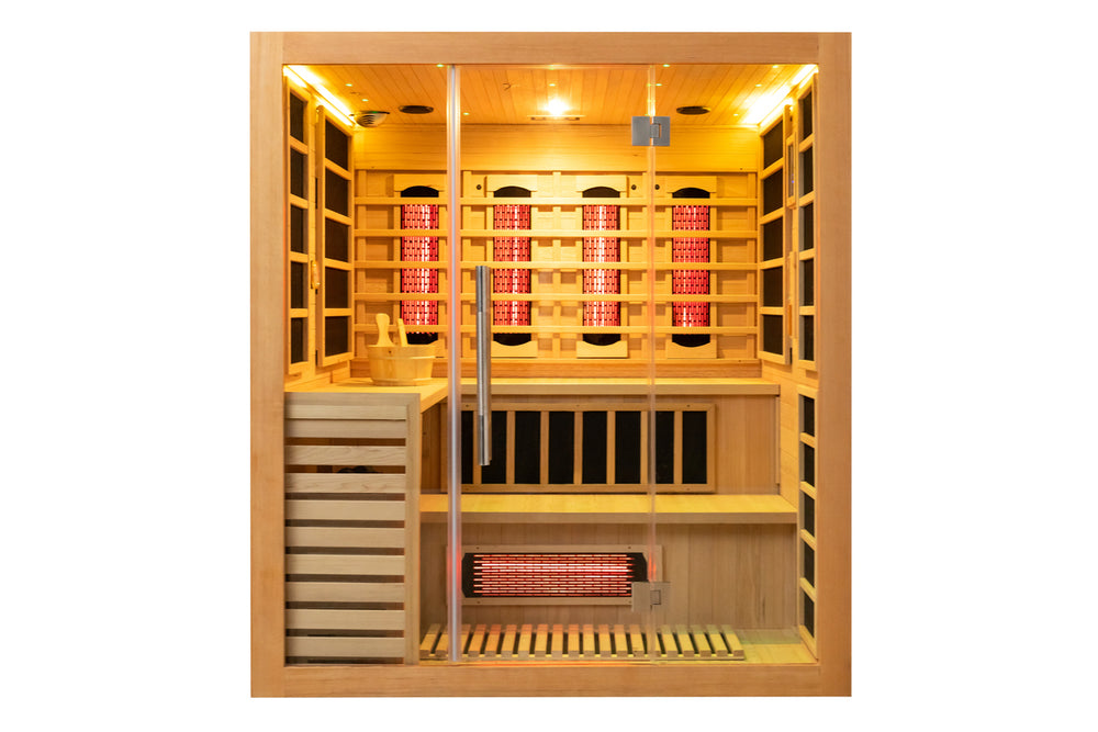 Apex 4-5 Person Steam & Infrared Sauna