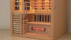Apex 3 Person Steam & Infrared Sauna