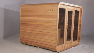 Bastion Outdoor 4-6 Person Sauna